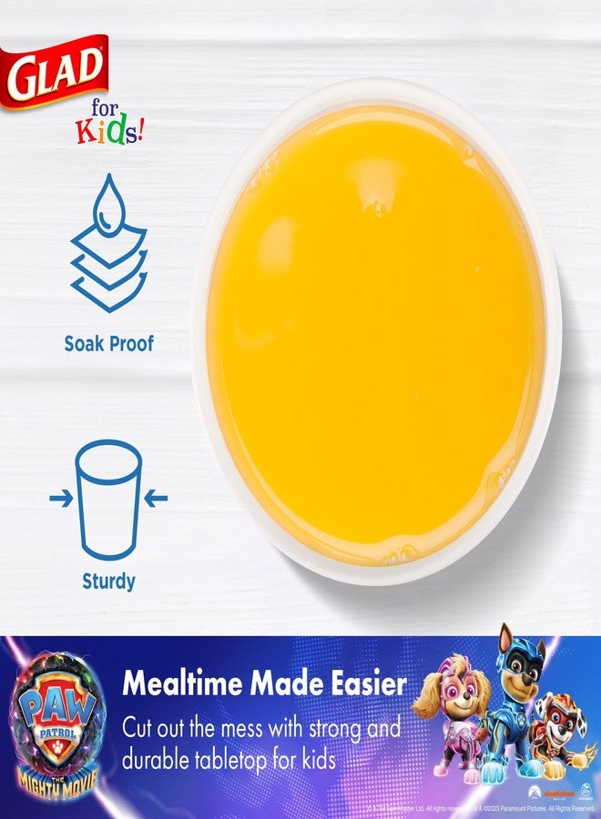 غلاد أكواب ورقية للاستخدام مرة واحدة من فيلم باو باترول من جلاد فور كيدز، بتصميم دروع - أكواب متينة، مقاومة للماء، مناسبة للأطفال للاستخدام اليومي، سعة 9 أونصة، 24 كوبًا - Image 3